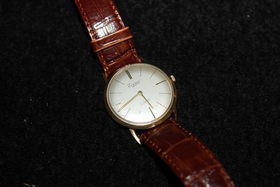 Gents 9ct gold watch